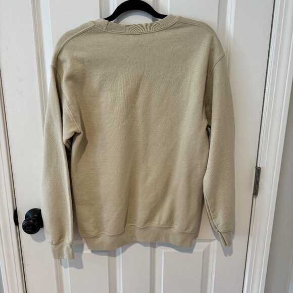 Tan‎ Gildan Heavy Blend Coffee Daddy Pullover Sweatshirt - Size Small - Picture 5 of 5
